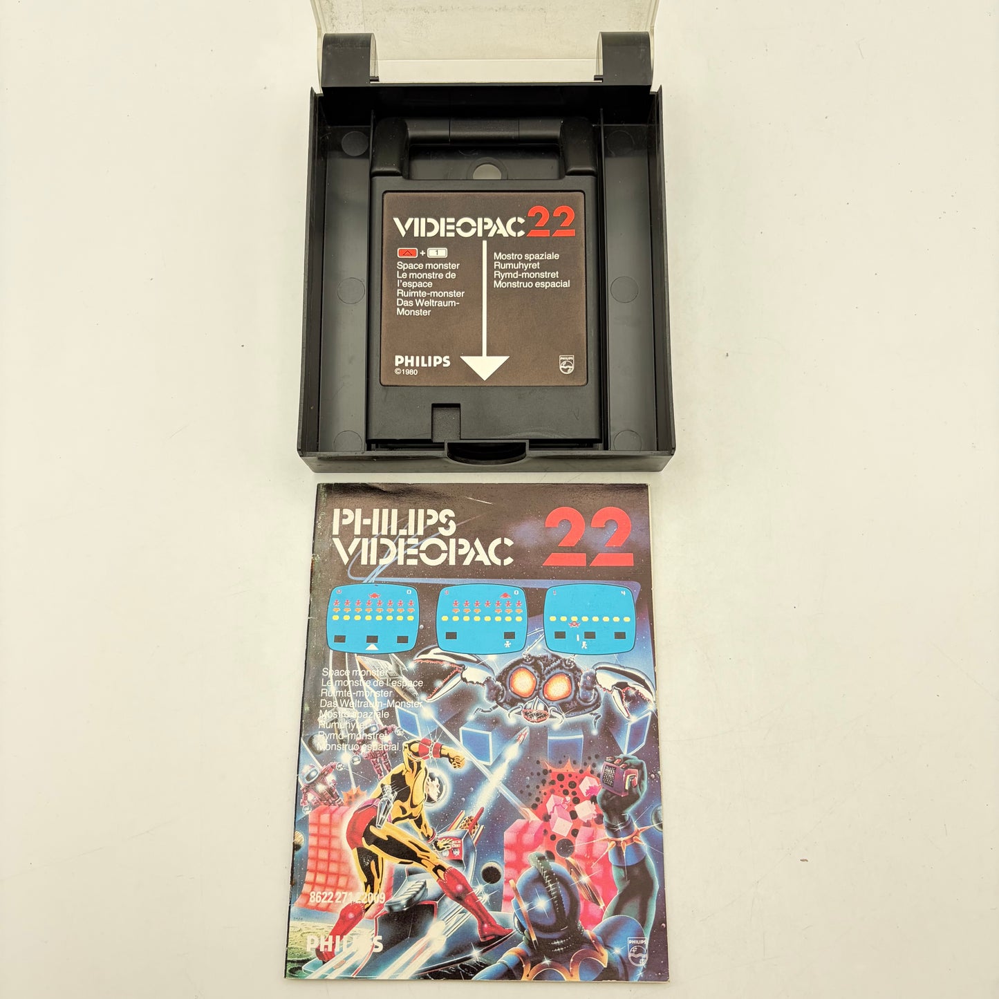 SPACE MONSTER (VIDEOPAC 22) - PHILIPS VIDEOPAC