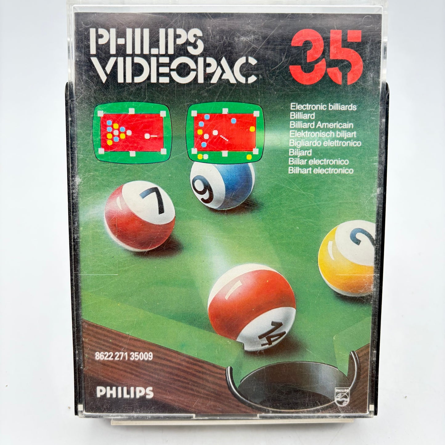 BILLARD (VIDEOPAC 35) - PHILIPS VIDEOPAC