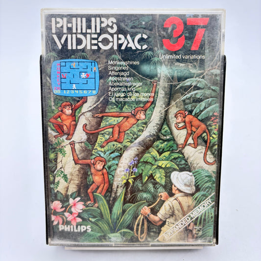 MONKEYSHINES (VIDEOPAC 37) - PHILIPS VIDEOPAC