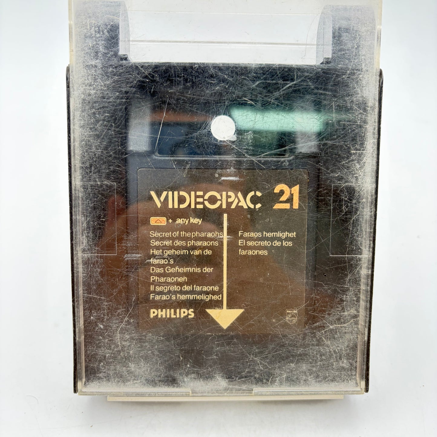 SECRET OF THE PHARAOHS (VIDEOPAC 21) - PHILIPS VIDEOPAC