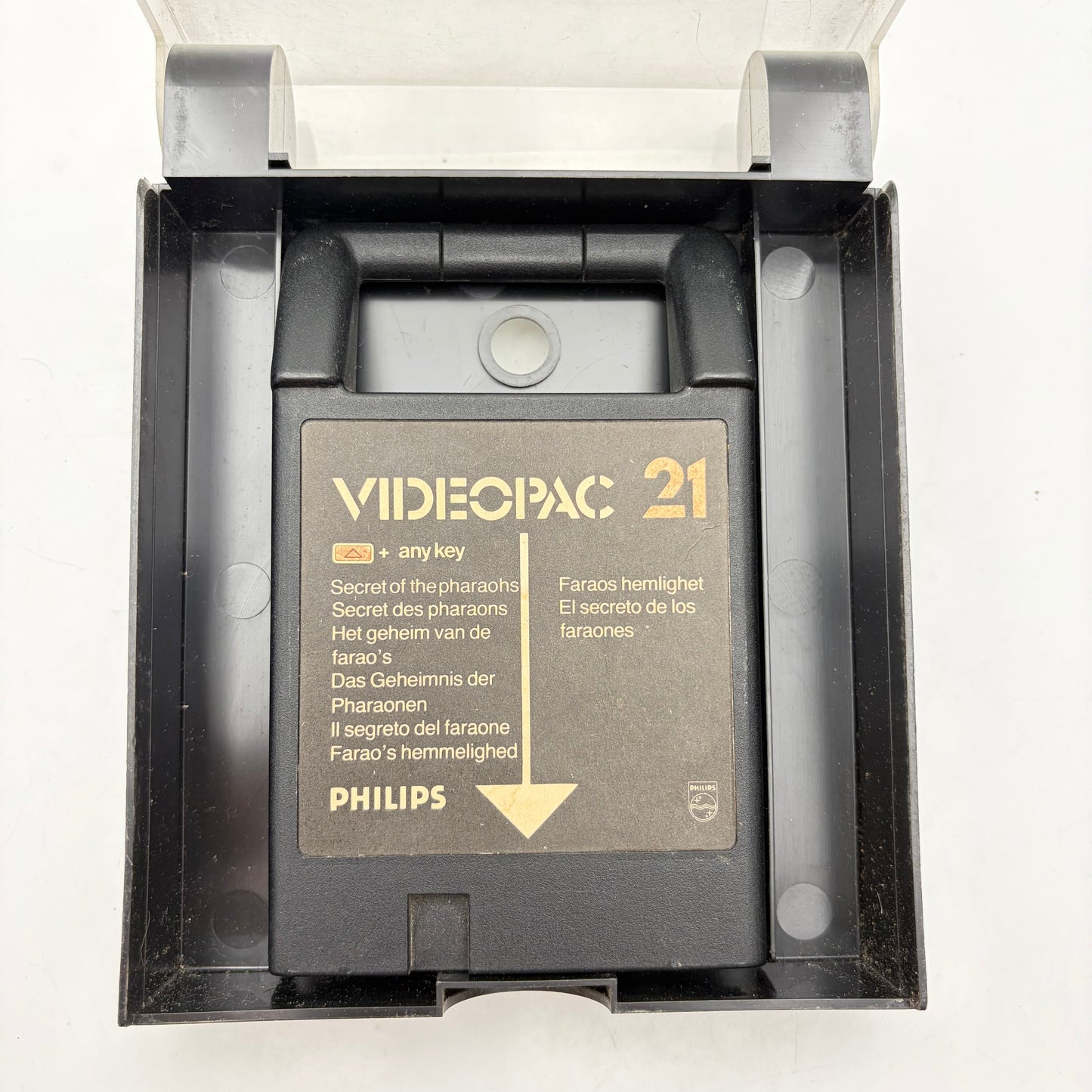 SECRET OF THE PHARAOHS (VIDEOPAC 21) - PHILIPS VIDEOPAC