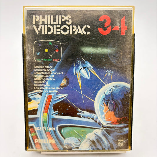 SATELLITE ATTACK (VIDEOPAC 34) - PHILIPS VIDEOPAC