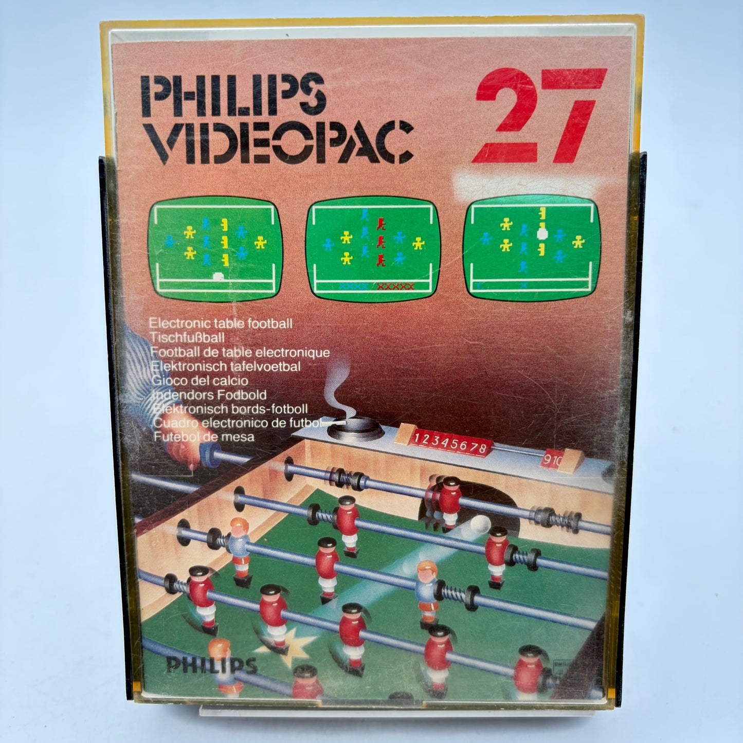 ELECTRONIC TABLE FOOTBALL (VIDEOPAC 27) - PHILIPS VIDEOPAC