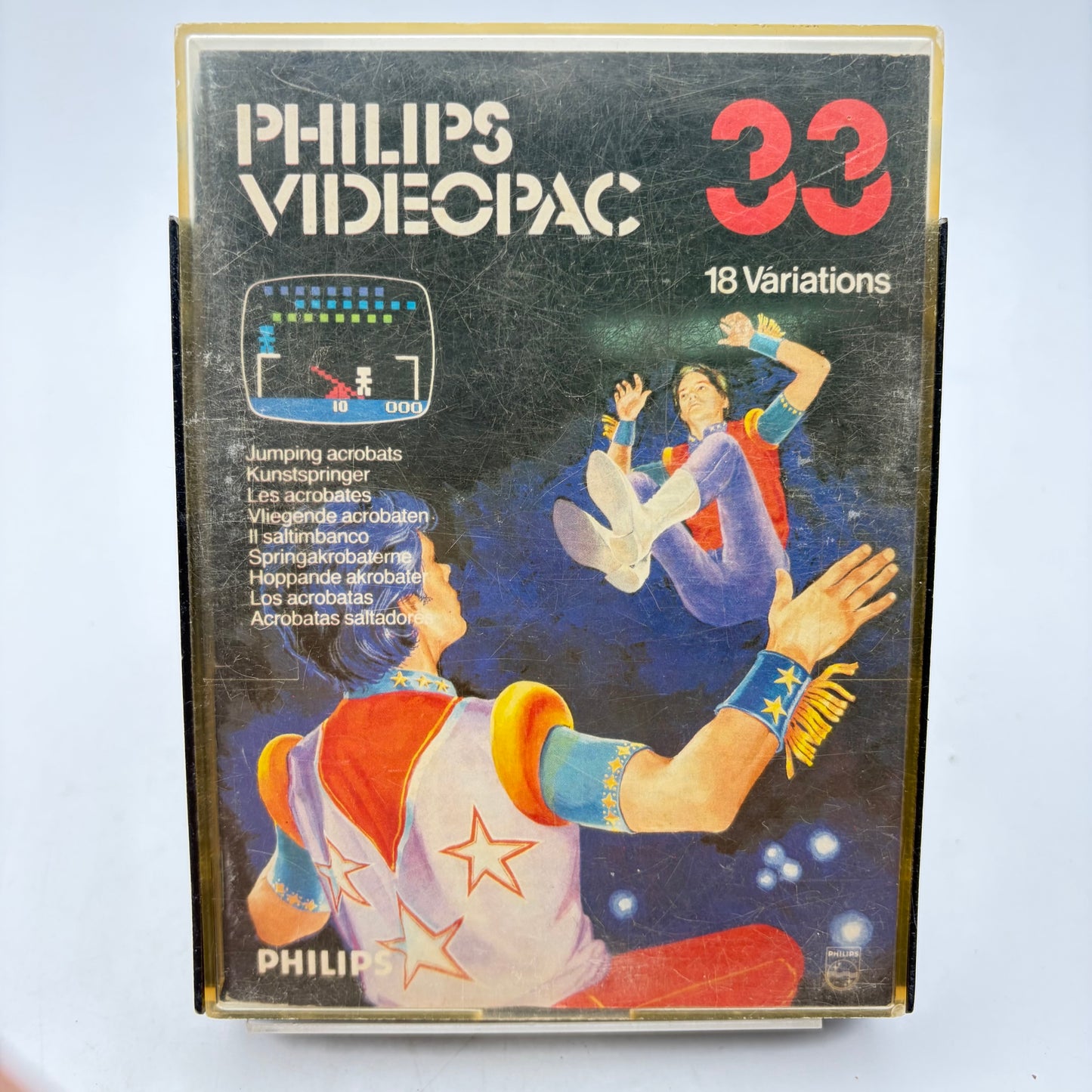 JUMPING ACROBATS (VIDEOPAC 33) - PHILIPS VIDEOPAC