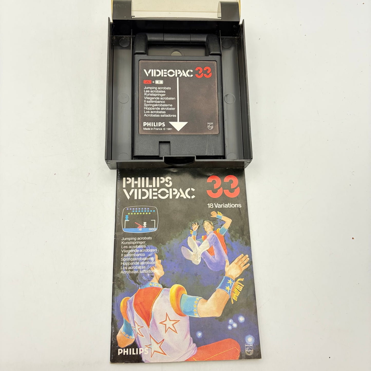JUMPING ACROBATS (VIDEOPAC 33) - PHILIPS VIDEOPAC