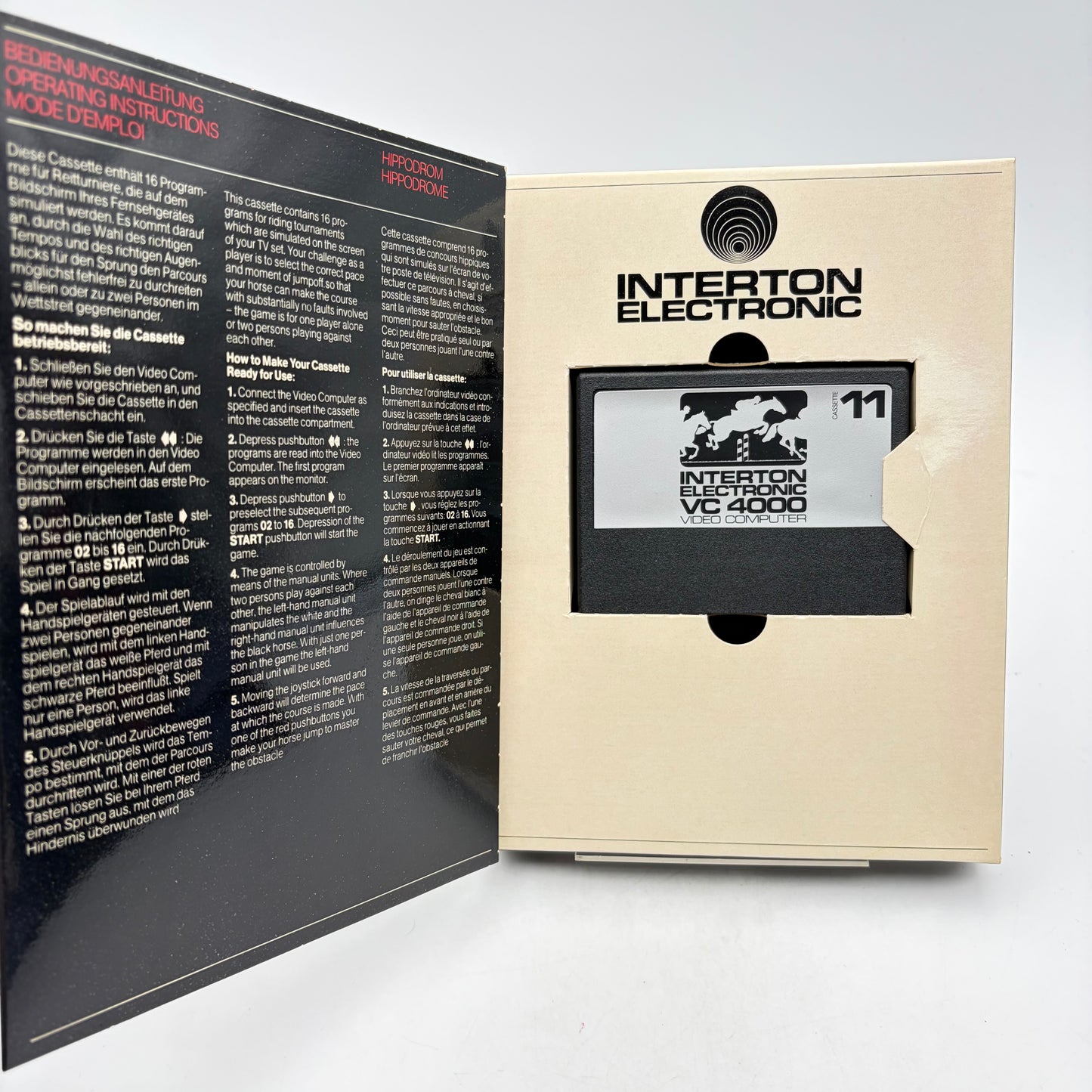 HIPPODROM (CASSETTE 11) - VIDEO COMPUTER VC4000