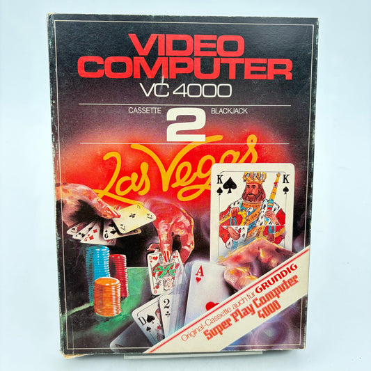 BLACKJACK (CASSETTE 2) - VIDEO COMPUTER VC4000