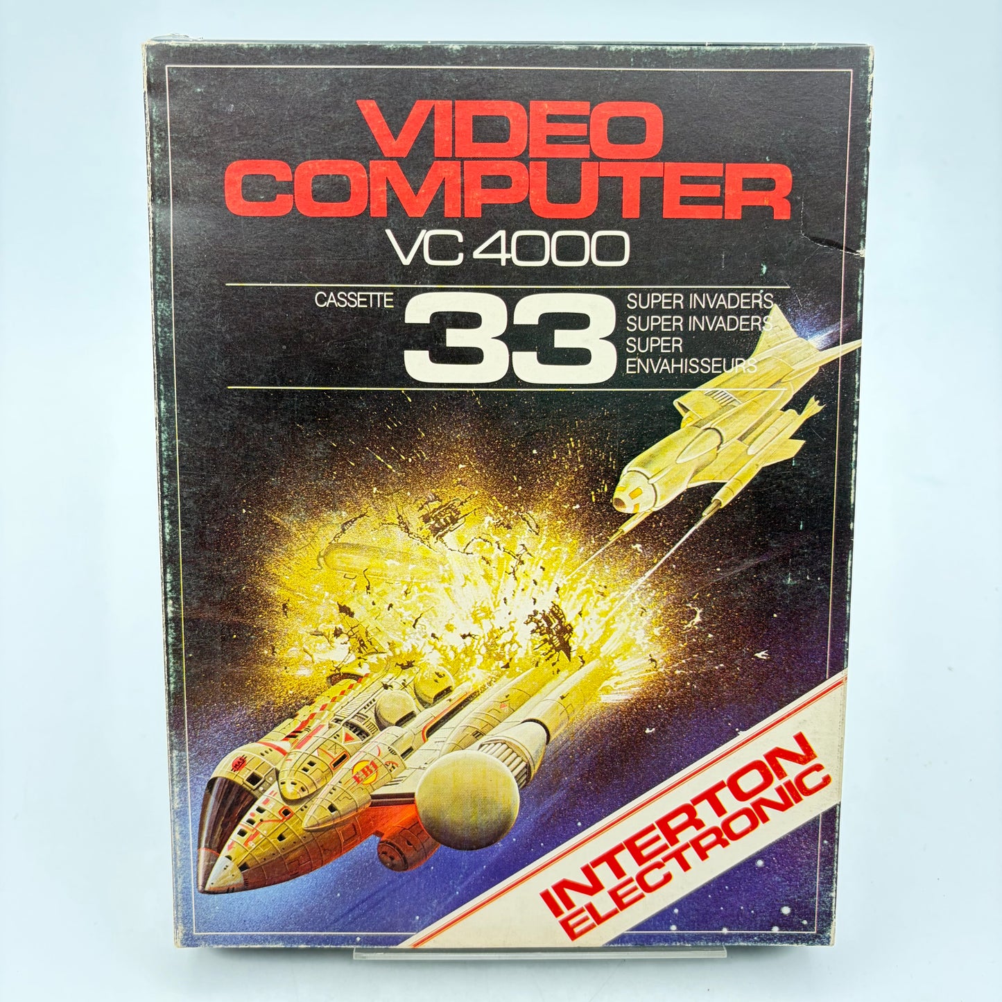 SUPER INVADERS (CASSETTE 33) - VIDEO COMPUTER VC4000