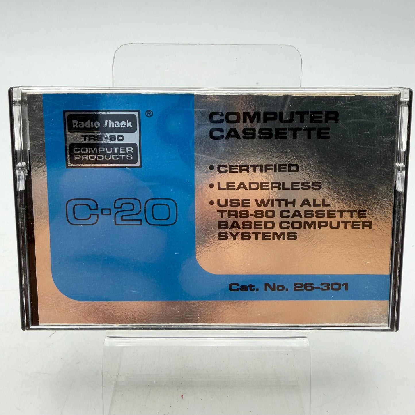 CASSETTE C-20 - COMMODORE