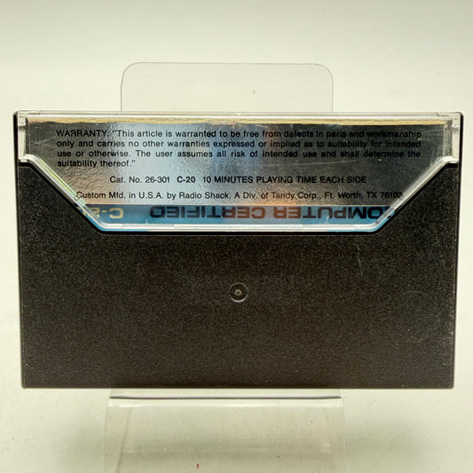 CASSETTE C-20 - COMMODORE