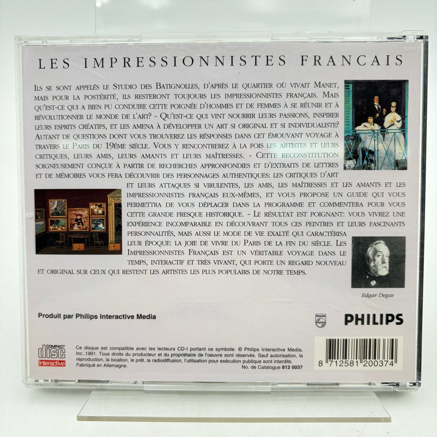 LES IMPRESSIONNISTES FRANÇAIS - PHILIPS CDI