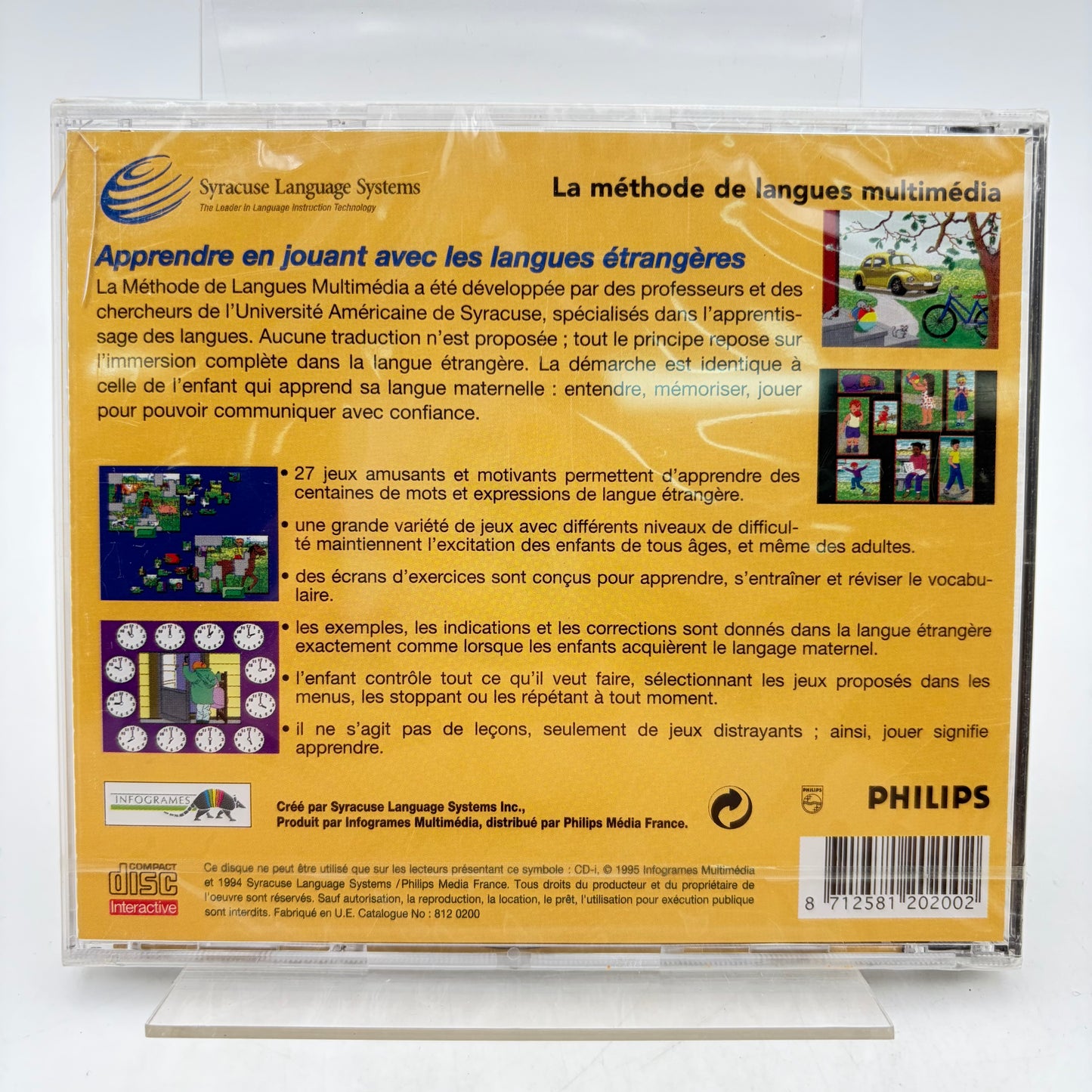JE PARLE L'ALLEMAND JUNIOR (NEUF) - PHILIPS CDI