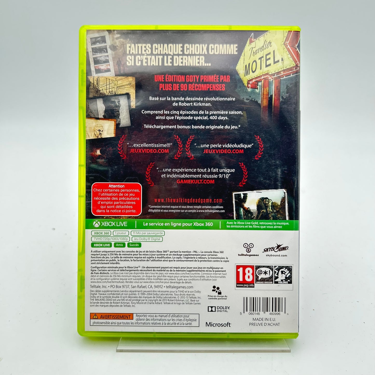 THE WALKING DEAD - XBOX 360