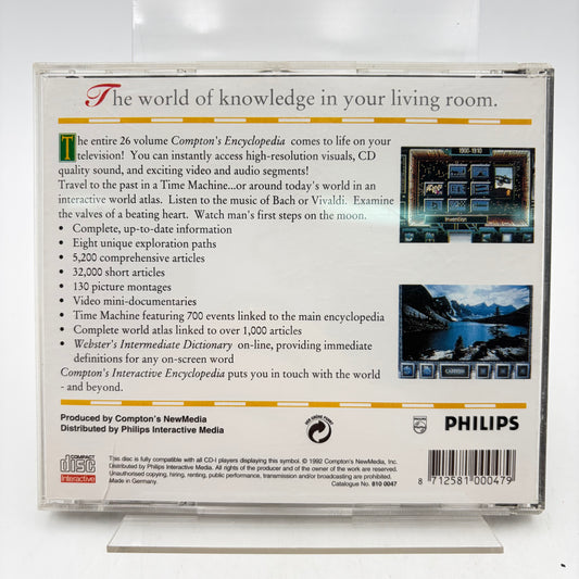 COMPTON'S INTERACTIVE ENCYCLOPEDIA - PHILIPS CDI