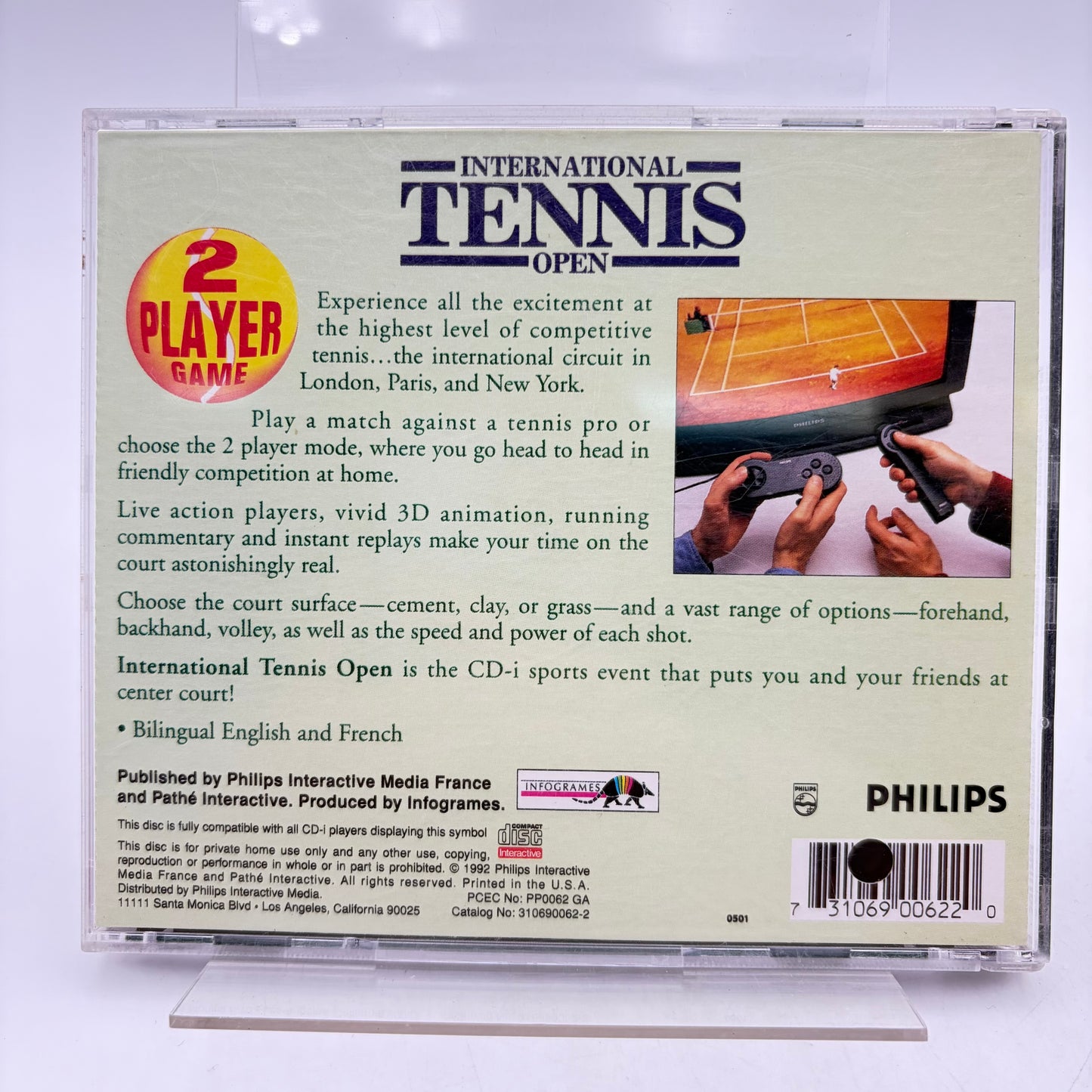 INTERNATIONAL TENNIS OPEN - PHILIPS CDI
