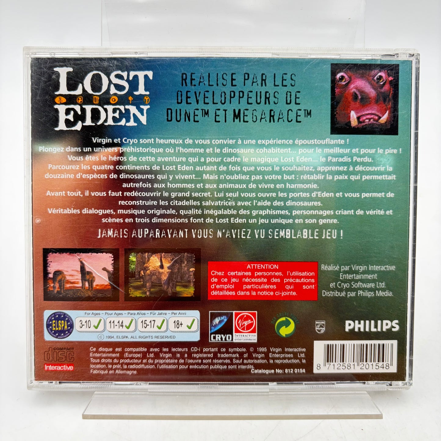 LOST EDEN - PHILIPS CDI