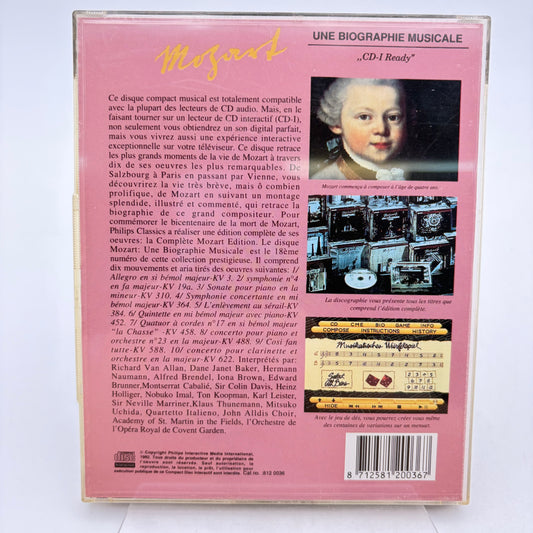 MOZART : UNE BIOGRAPHIE MUSICALE - PHILIPS CDI