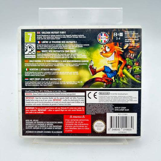 CRASH MIND OVER MUTANT - DS