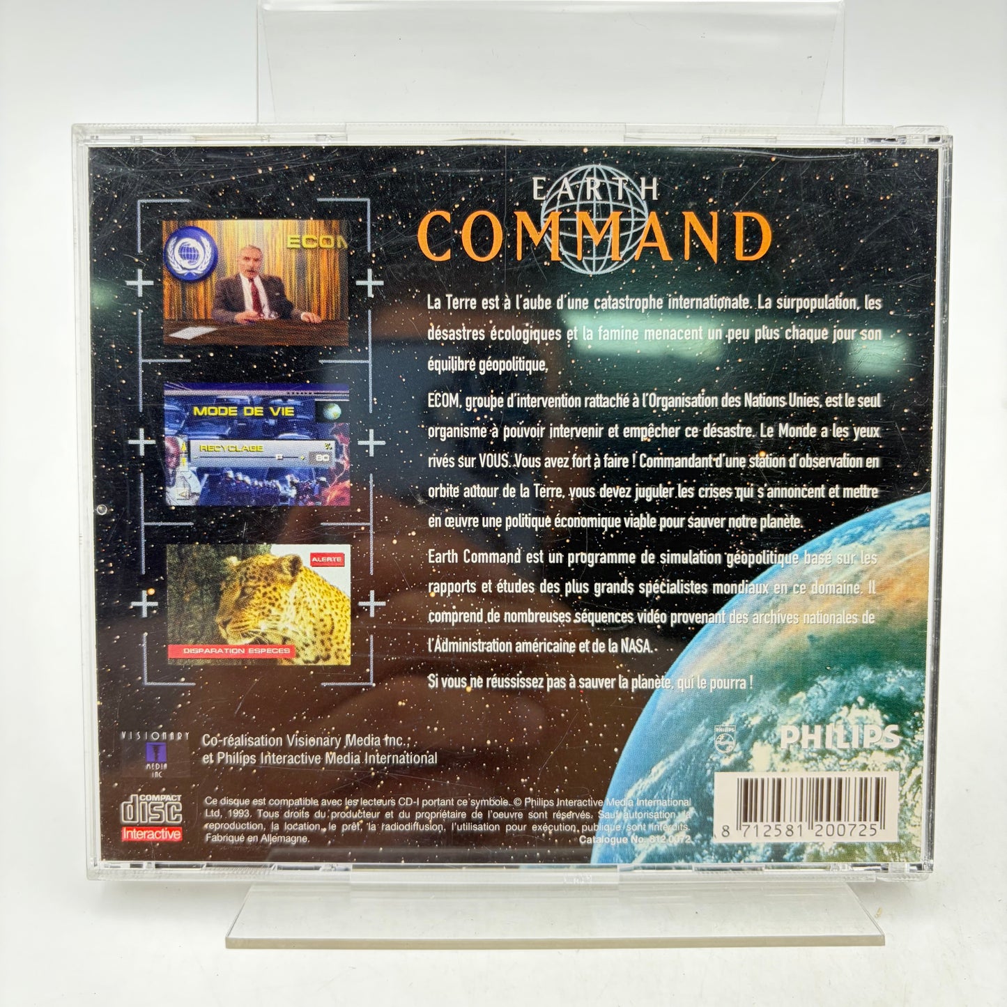 EARTH COMMAND - PHILIPS CDI