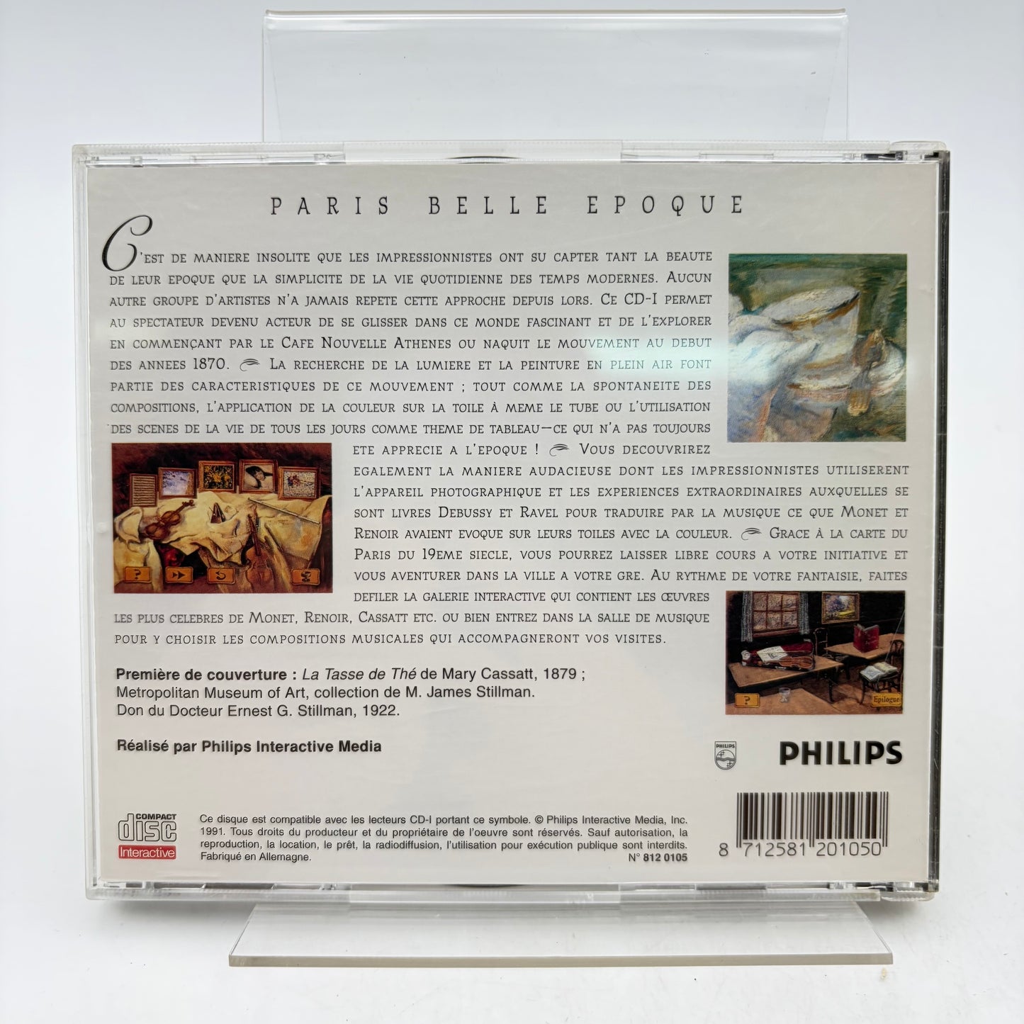 PARIS BELLE ÉPOQUE - PHILIPS CDI