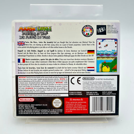 MARIO & LUIGI PARTNERS IN TIME - DS