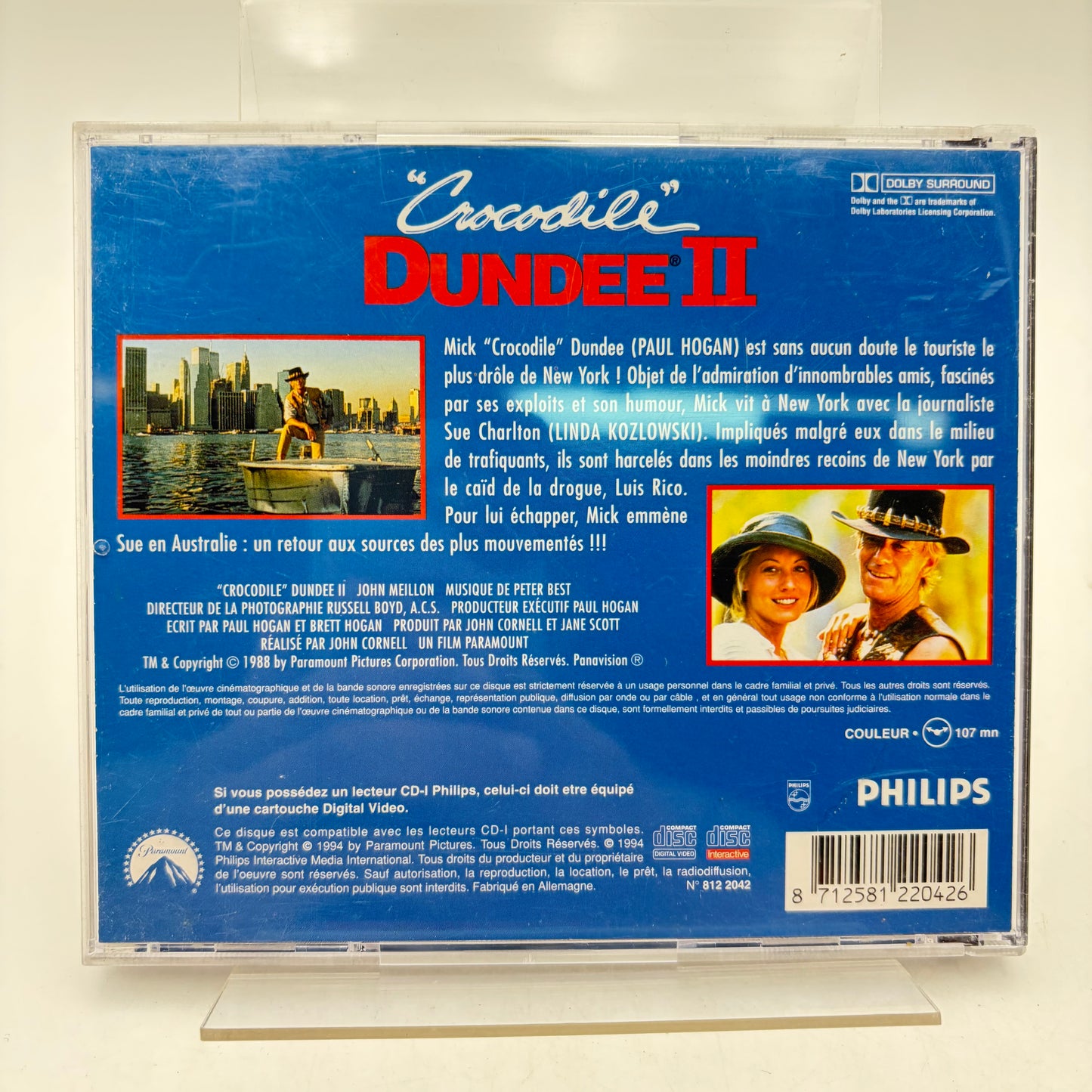 CROCODILE DUNDEE II - PHILIPS CDI