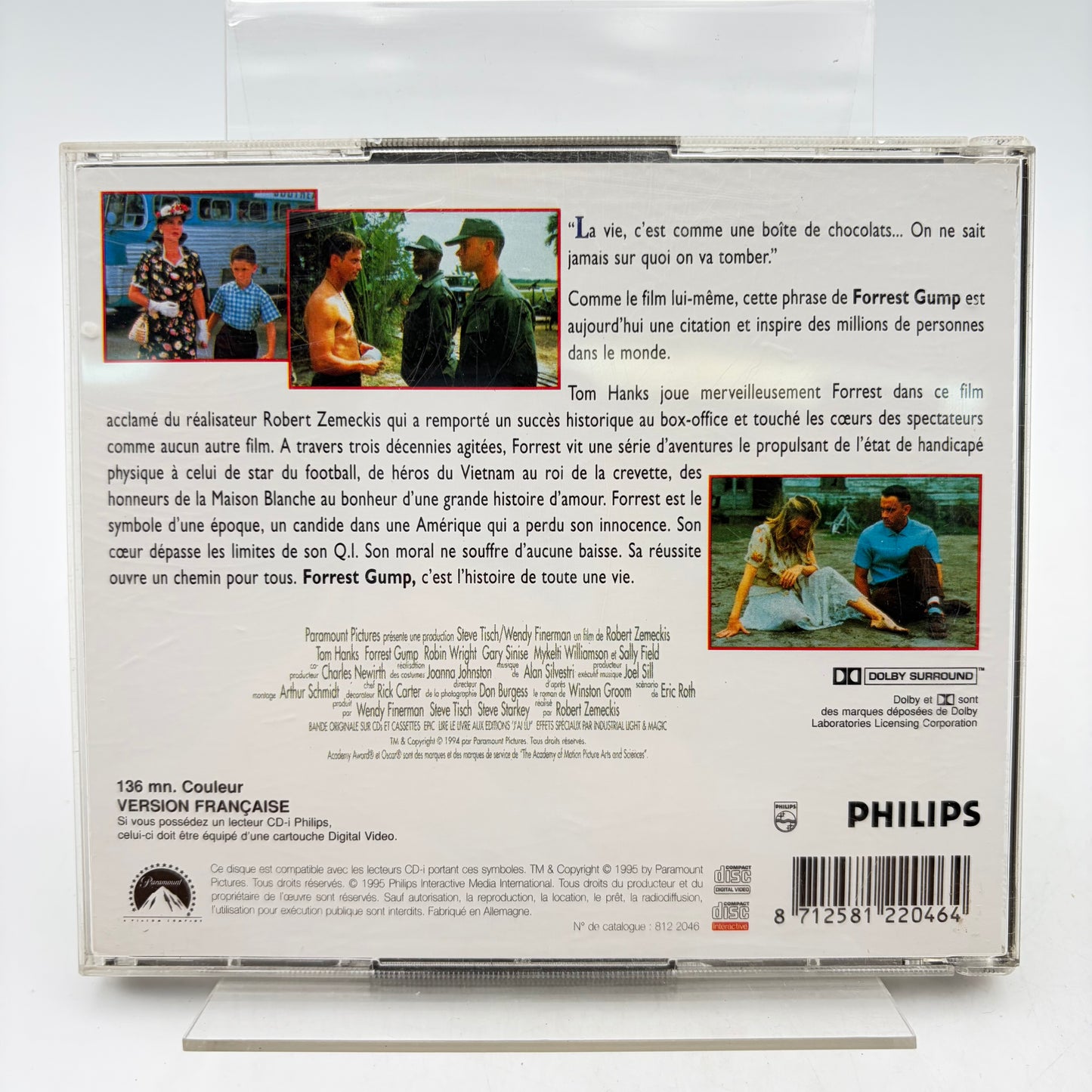 FORREST GUMP (VIDEOCD) - PHILIPS CDI