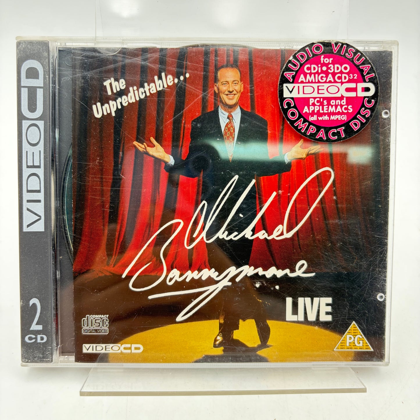 THE UNPREDICTABLE MICHAEL BARRYMORE LIVE - PHILIPS CDI