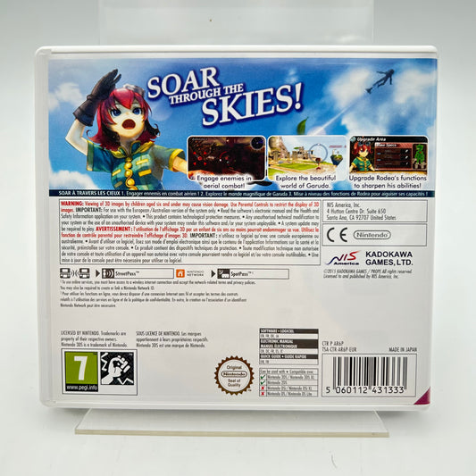 RODEA THE SKY SOLDIER - 3DS