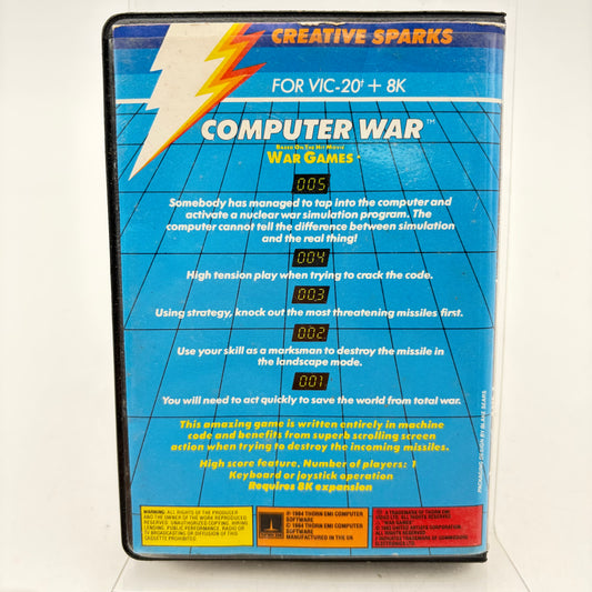 COMPUTER WAR - COMMODORE