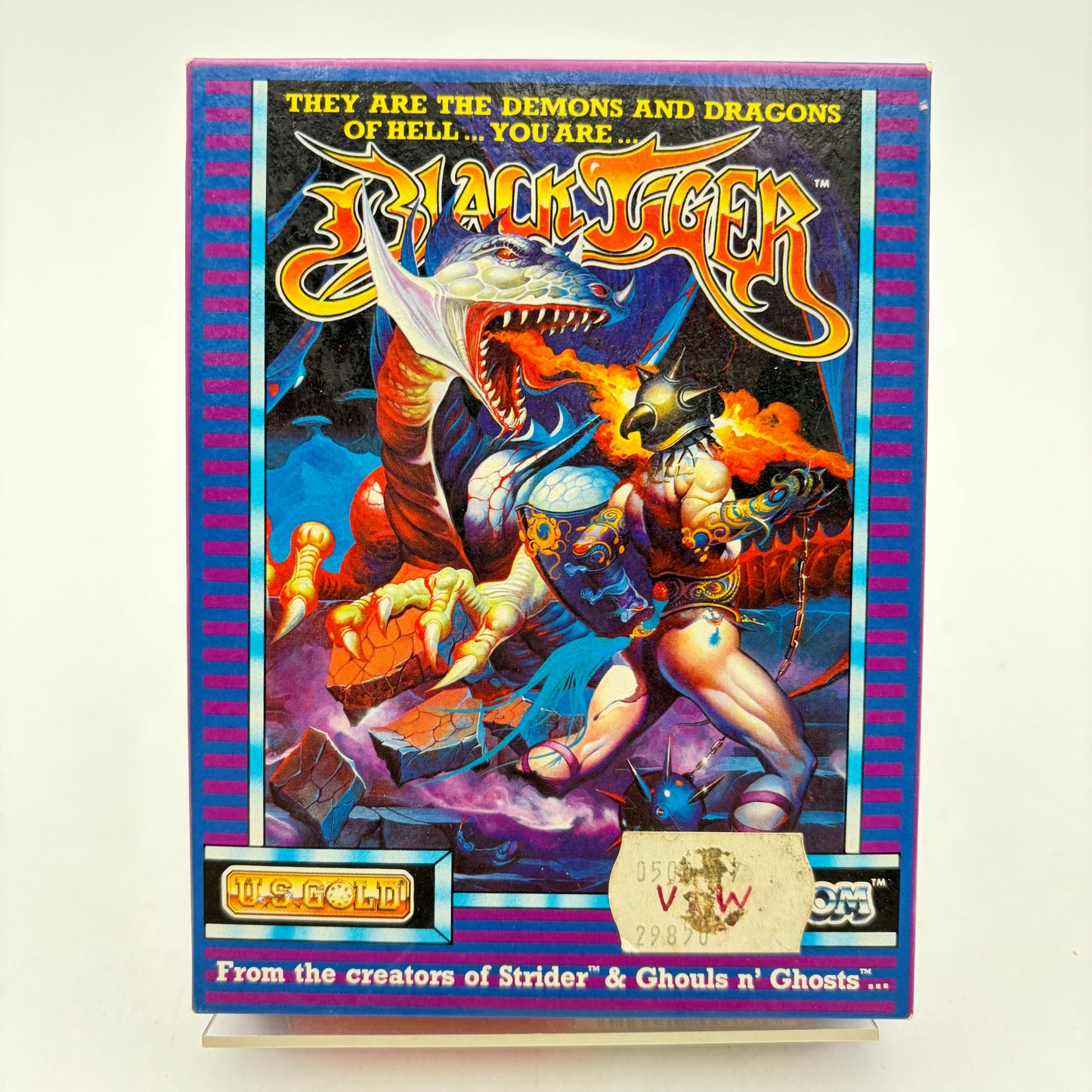 BLACK TIGER - COMMODORE 64