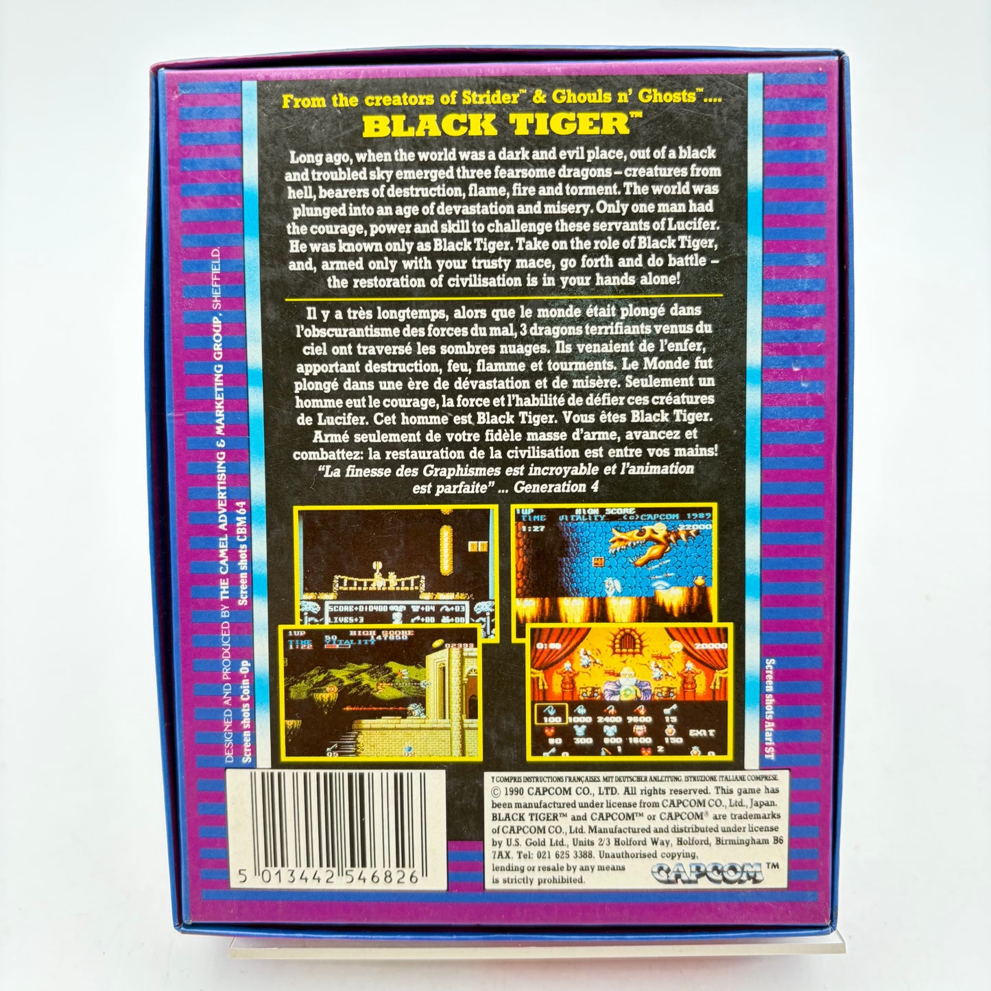 BLACK TIGER - COMMODORE 64