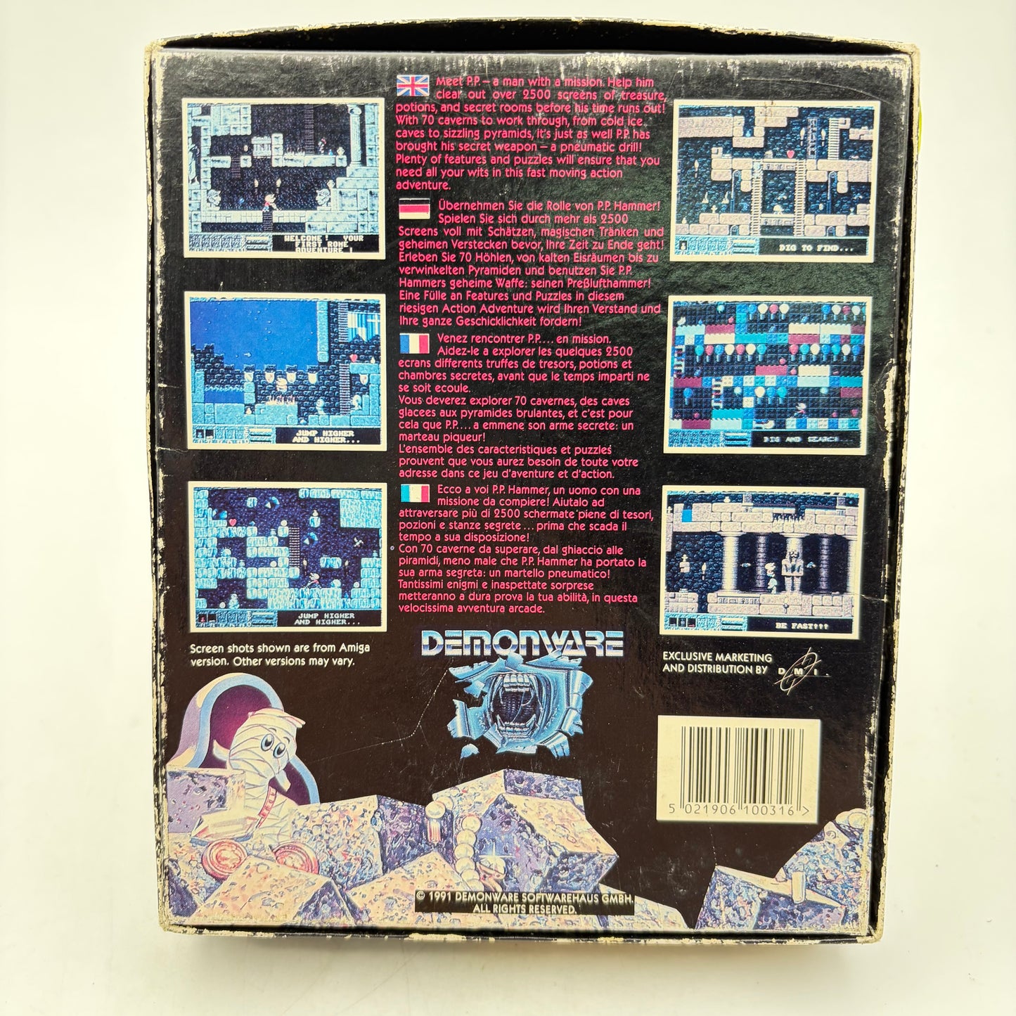 P. P. HAMMER AND HIS PNEUMATIC WEAPON - AMIGA