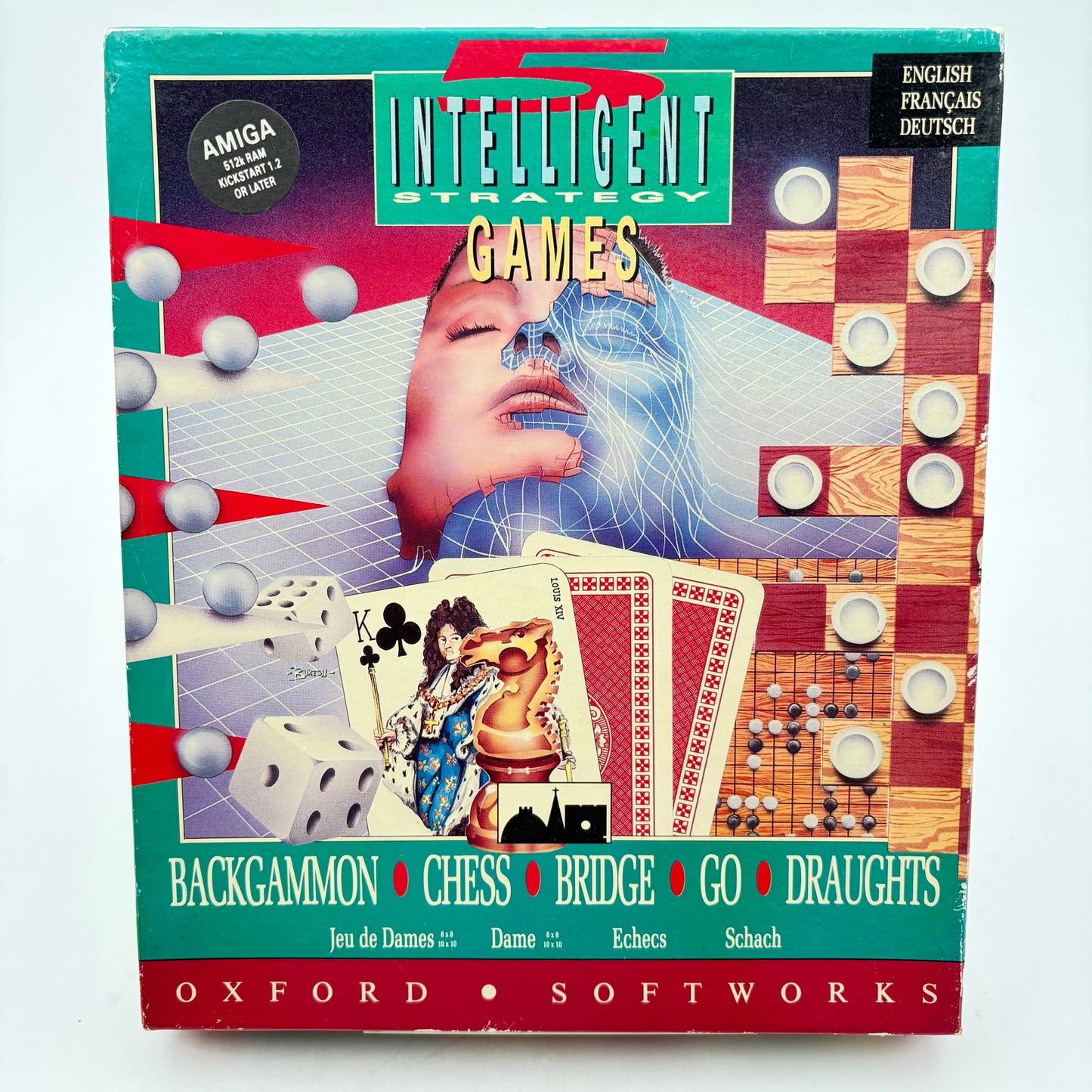5 INTELLIGENT STRATEGY GAMES - AMIGA
