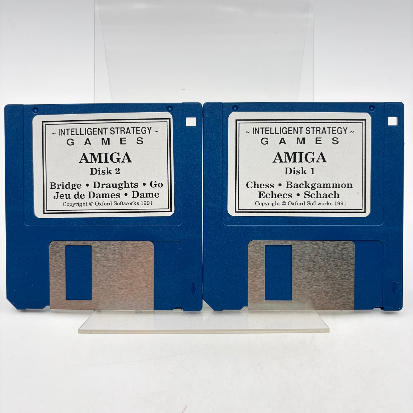 5 INTELLIGENT STRATEGY GAMES - AMIGA
