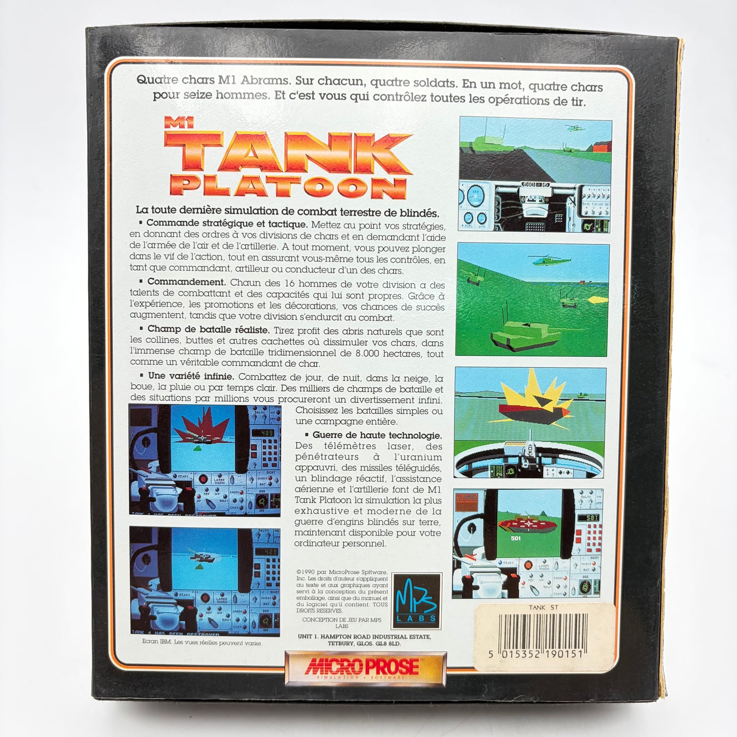 TANK PLATOON - ATARI ST