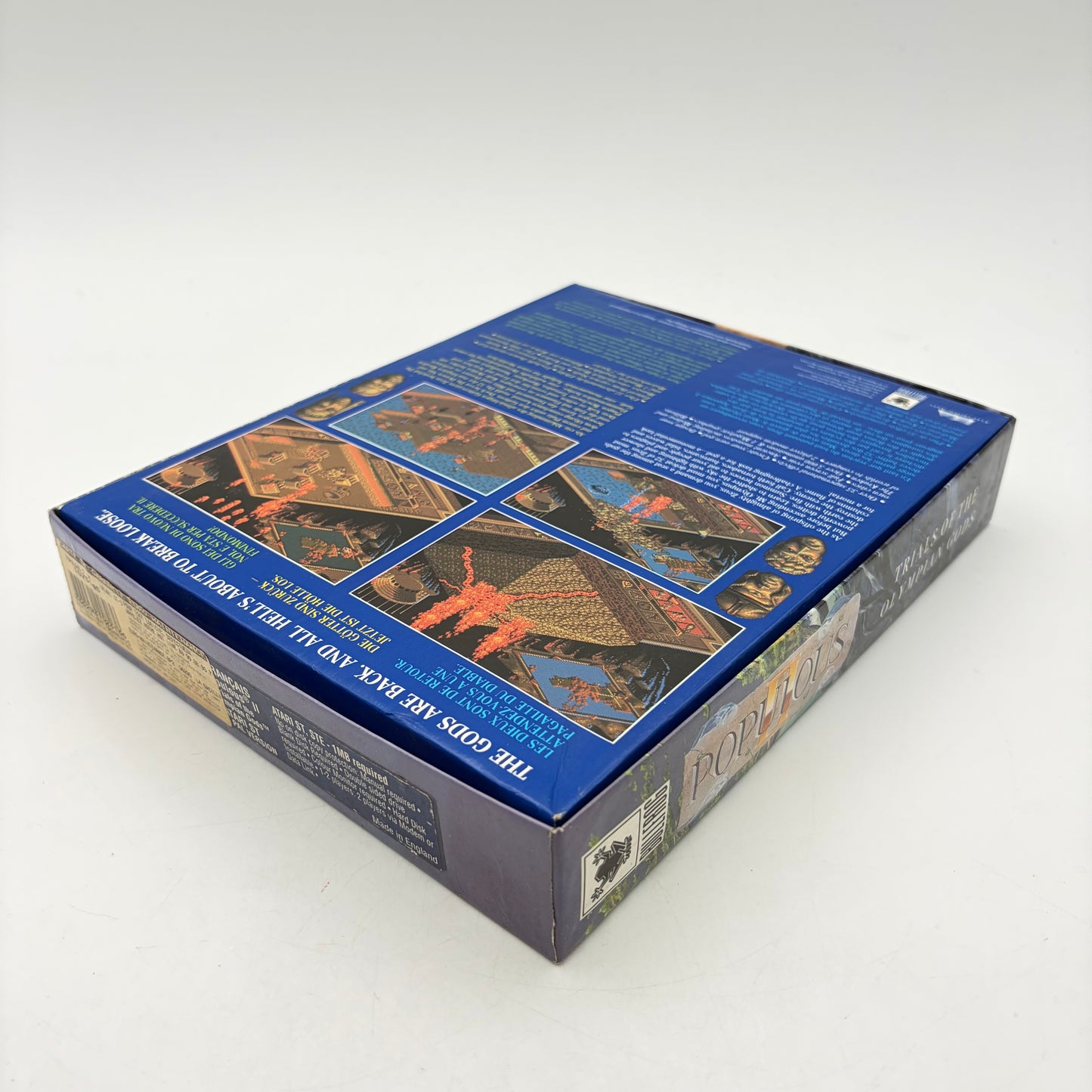 POPULOUS II: TRIALS OF THE OLYMPIAN GODS - ATARI ST