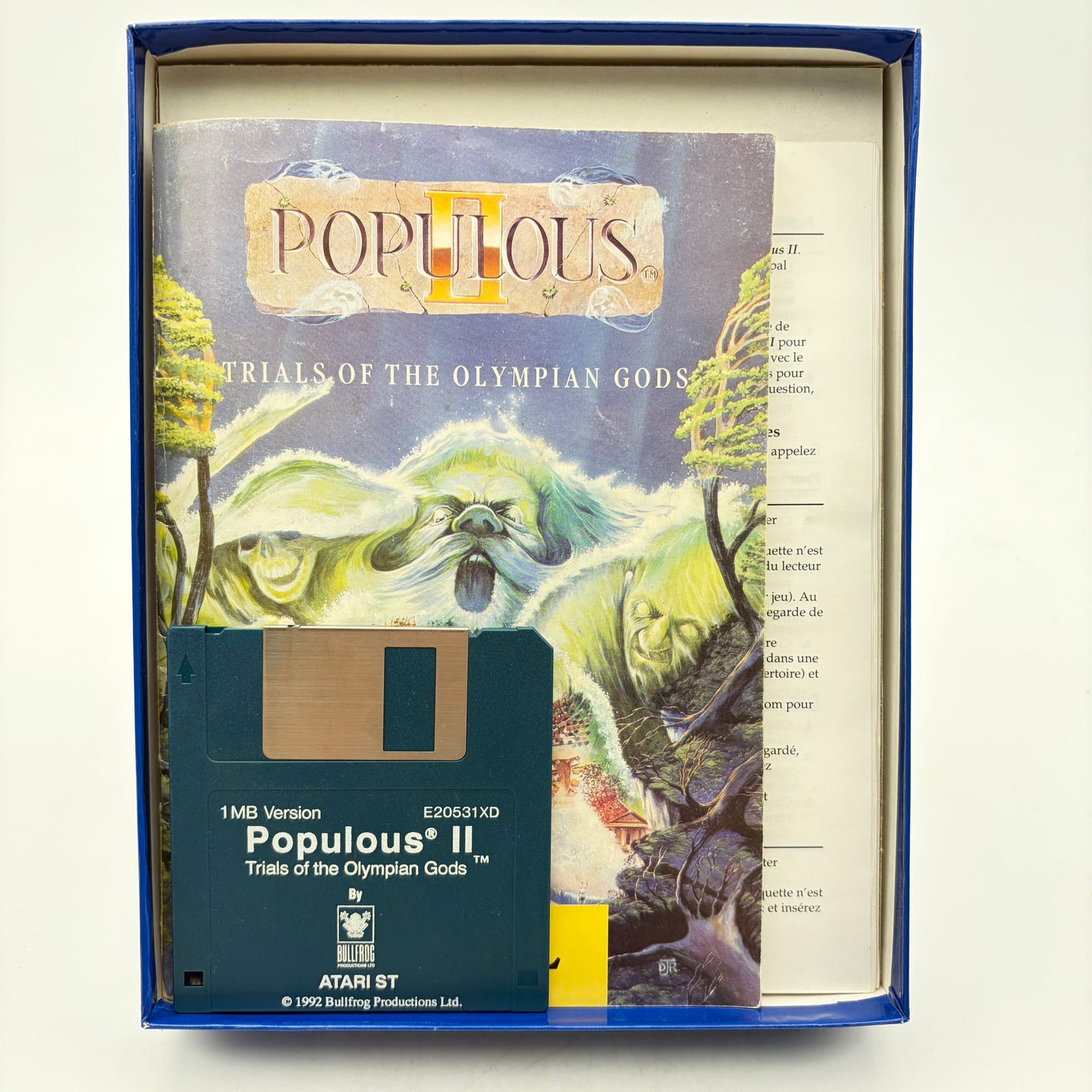POPULOUS II: TRIALS OF THE OLYMPIAN GODS - ATARI ST