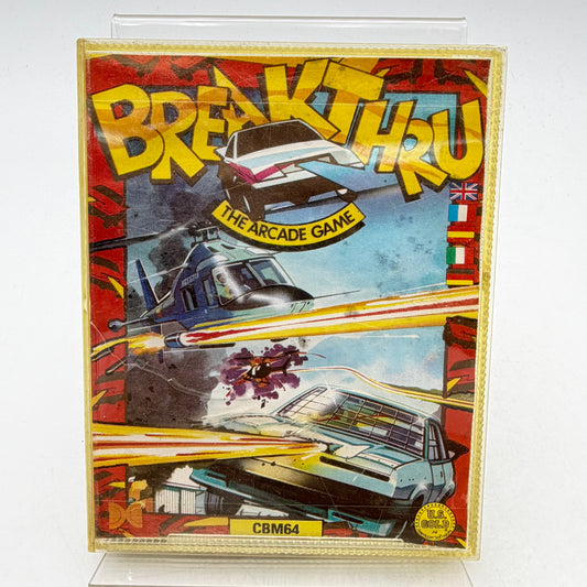 BREAKTHRU - COMMODORE 64