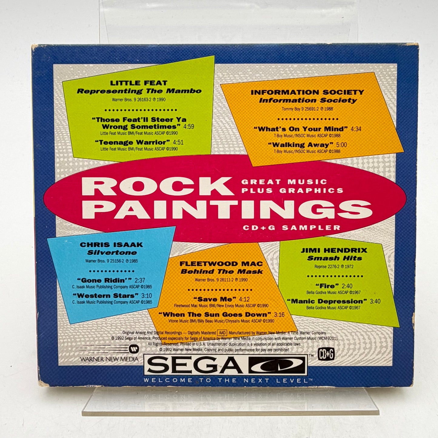 ROCK PAINTINGS SEGA CD - CD