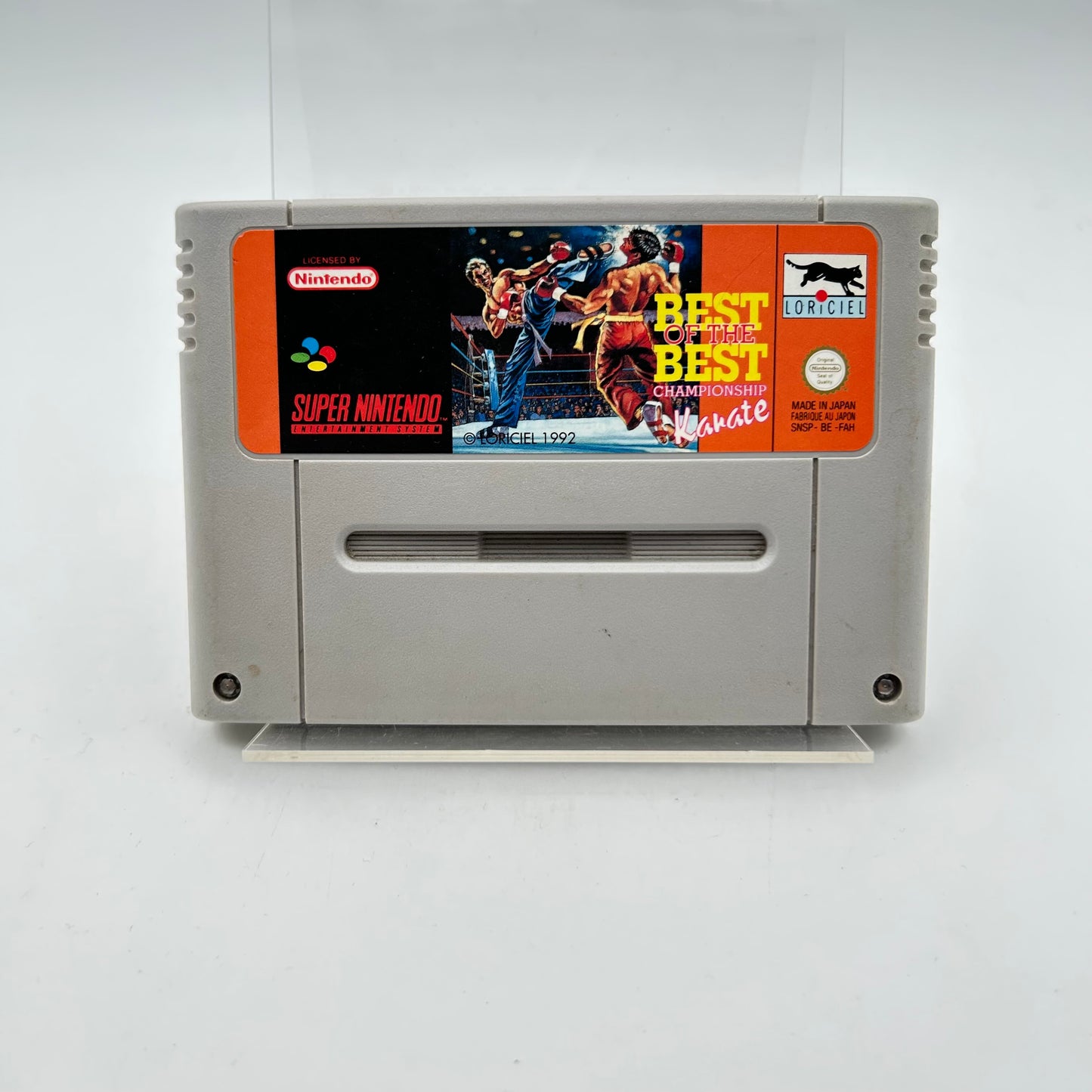 BEST OF THE BEST CHAMPIONSHIP KARATE - SUPER NINTENDO