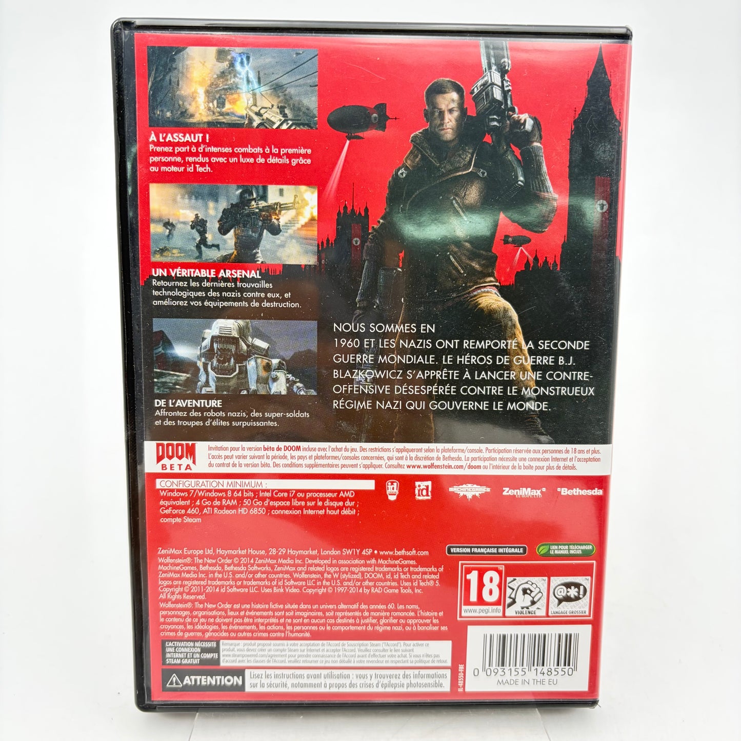 WOLFENSTEIN: THE NEW ORDER - PC