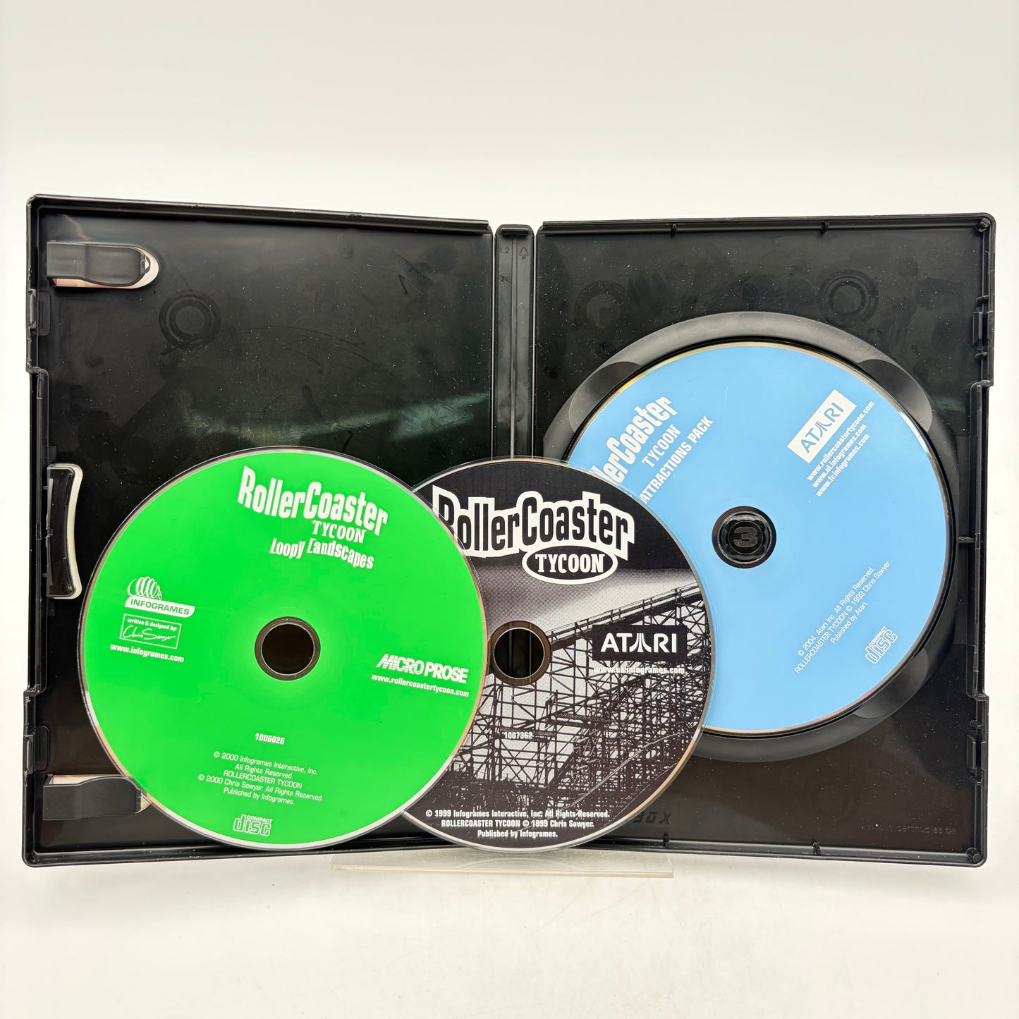 ROLLERCOASTER TYCOON 3-PACK - PC