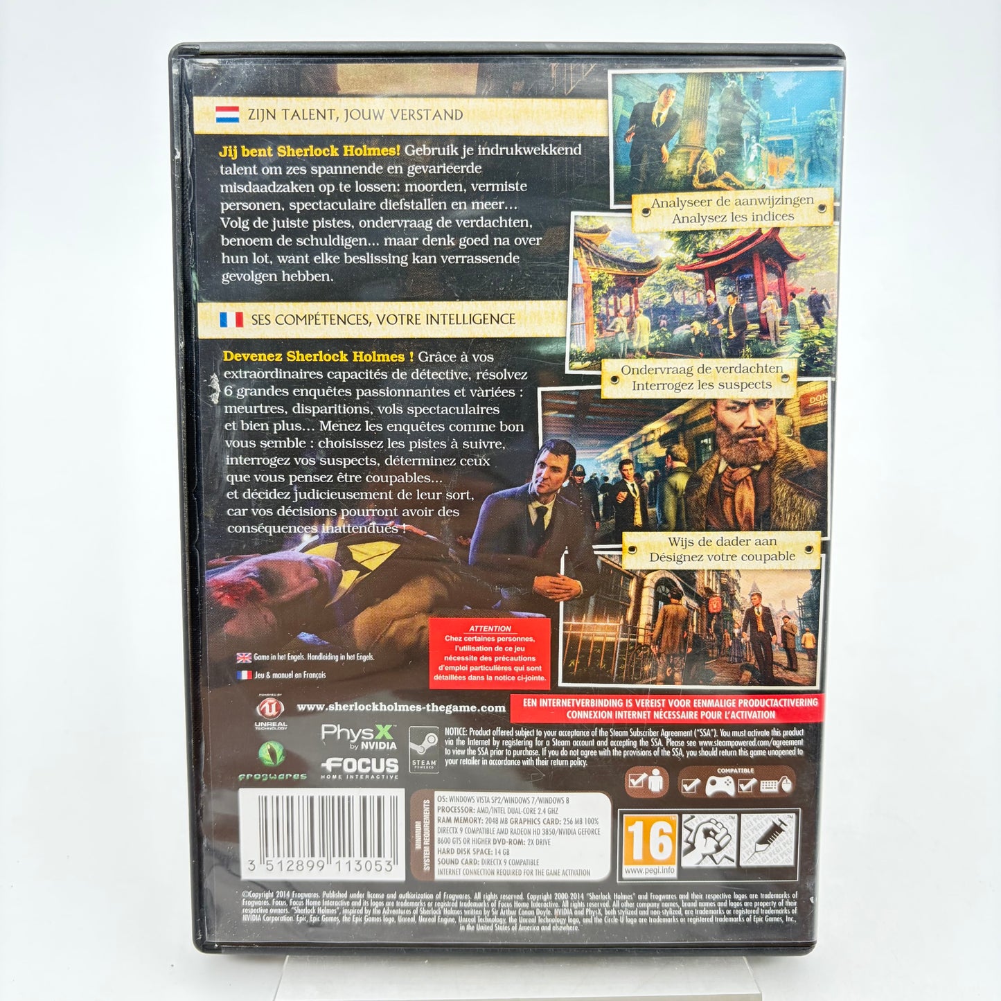 SHERLOCK HOLMES CRIMES & PUNISHMENTS - PC