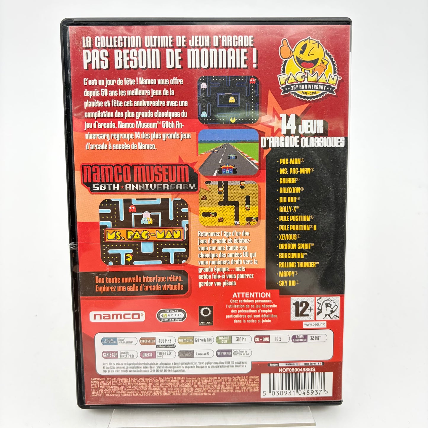 NAMCO MUSEUM 50TH ANNIVERSARY - PC