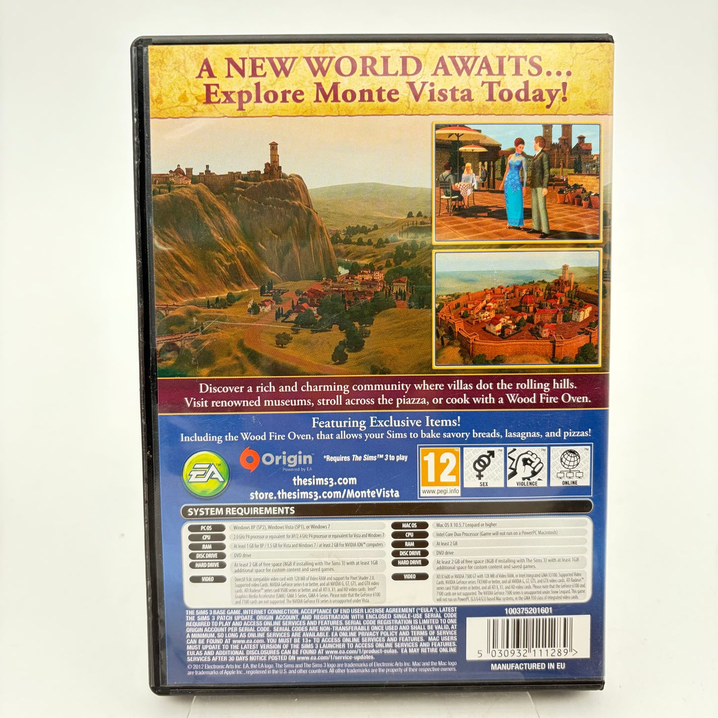 LES SIMS 3 : MONTE VISTA - PC