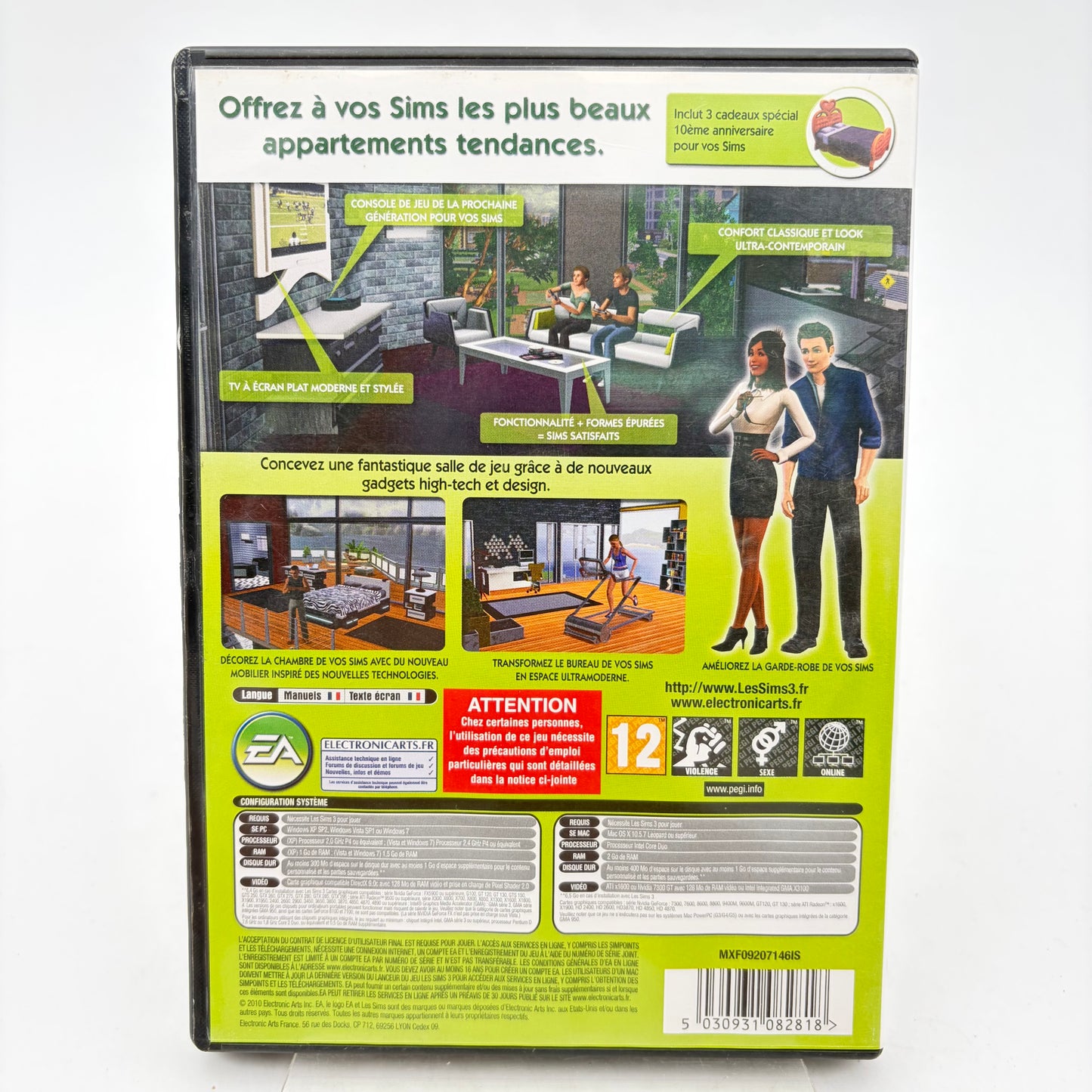 LES SIMS 3 : INSPIRATIONS LOFT KIT - PC