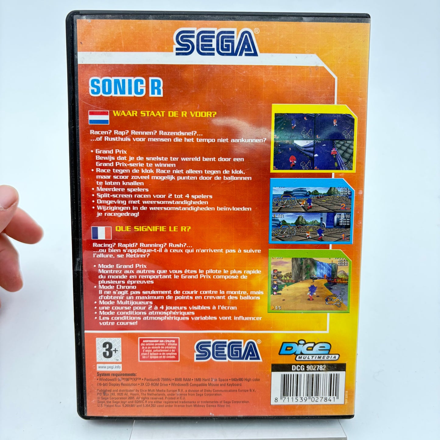 SEGA SONIC R - PC