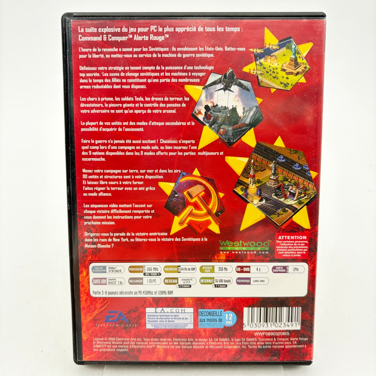 COMMAND & CONQUER : ALERTE ROUGE 2 - PC