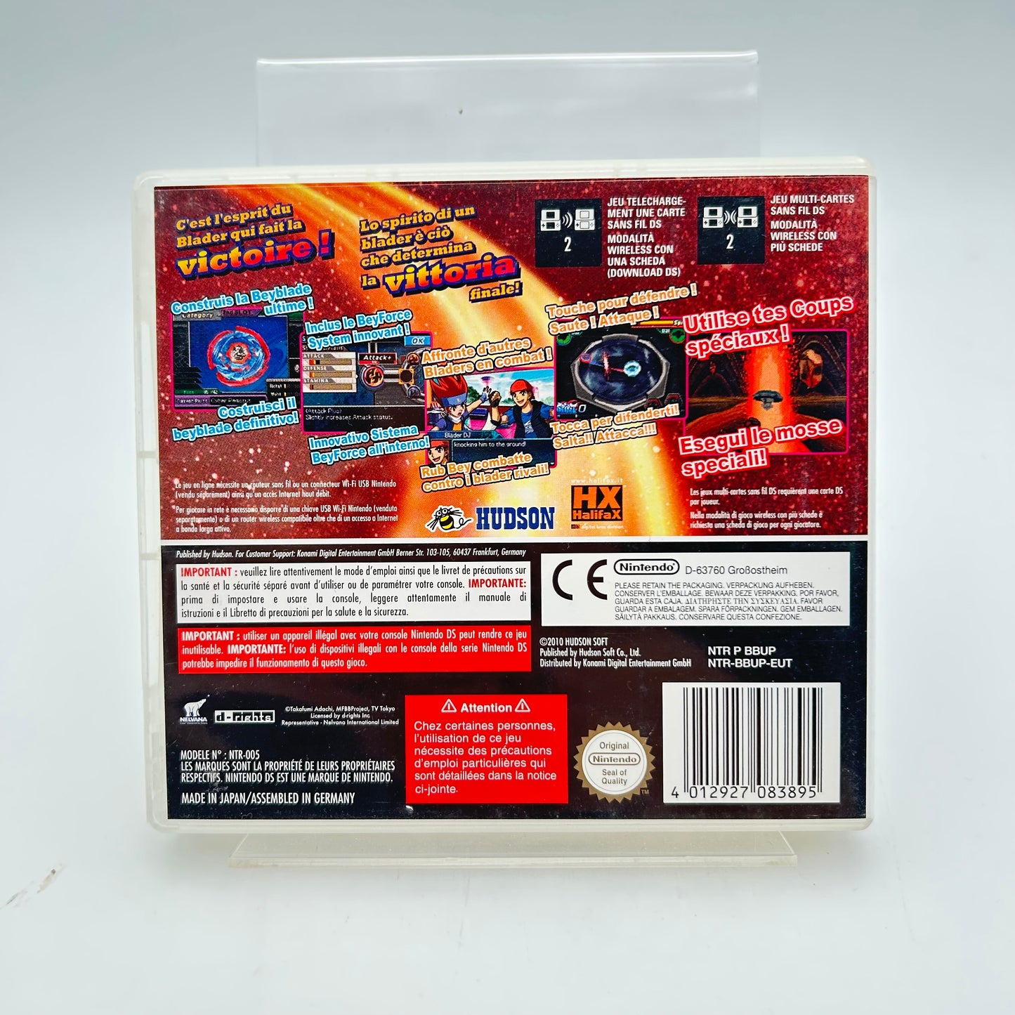 BEYBLADE METAL FUSION - NINTENDO DS
